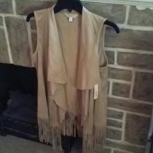Charming Charlie Fringed Vest